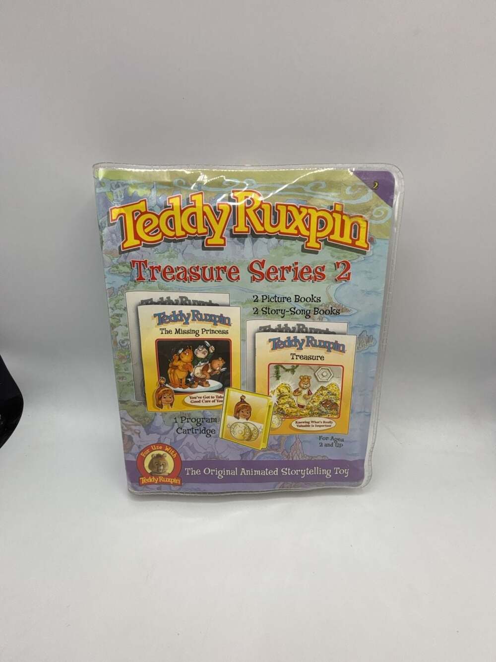 Teddy Ruxpin Treasure Series 2 Program Book Set, no cartridge